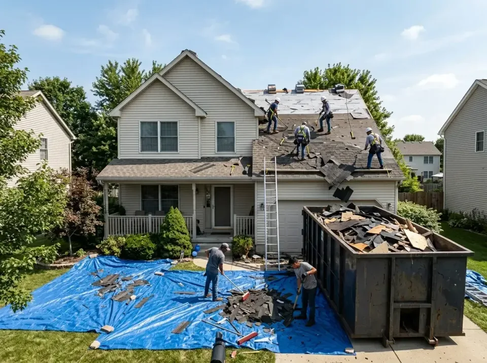 roof-replacement-debris-remova-004 — frequently asked questions, Cheapest Dumpster Rentals in Rockdale, IL